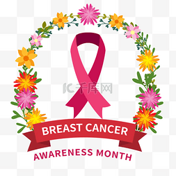 乳腺癌宣传月女性健康保健