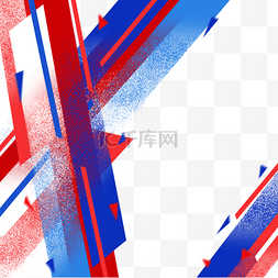 抽象蓝色边框图片_边框体育抽象渐变红蓝色线条