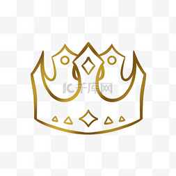 王冠神圣徽章高贵图标