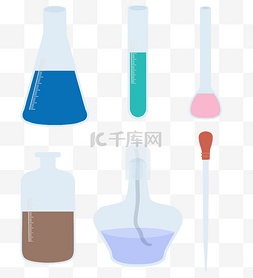 化学实验室图标图片_化学实验仪器图标