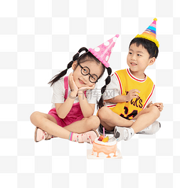 儿童庆祝生日