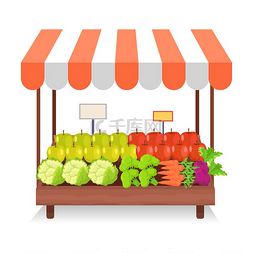 红色蔬菜背景图片_贸易帐篷用绿色和红色苹果、花椰