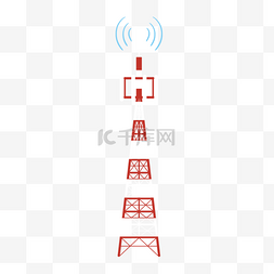 科技无线信号图片_天线塔信号塔电子雷达塔