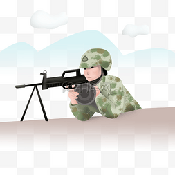 特种部队logo图片_打靶的战士军事演练