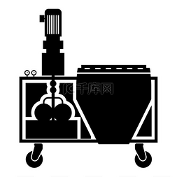 矢量混凝土图片_石膏站墙面装饰机解决方案混合图