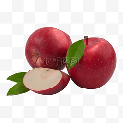无核图片_苹果食物健康维生素
