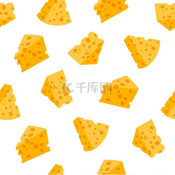 美食图案图片_奶酪图案有机酸牛奶食品的无缝质