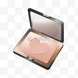 粉妆素材图片_女性护肤化妆品粉饼