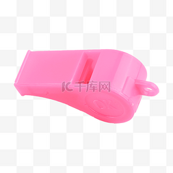 粉色玩具口哨