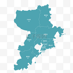 浙江地区图片_青岛市地图青岛旅游地图绘制