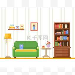 space图片_living room with furniture