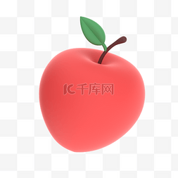 3d水果苹果