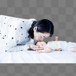 妈妈照顾孩子图片_婴儿护理母婴照顾宝宝新生亲子护