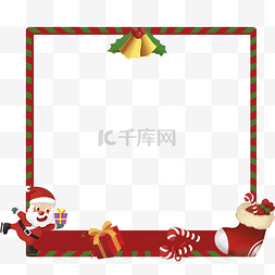 文字框圣诞节图片_圣诞圣诞节边框文本框