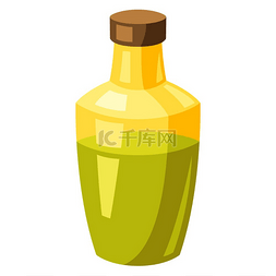 珍珍荔枝饮料图片_风格化橄榄油的例证。