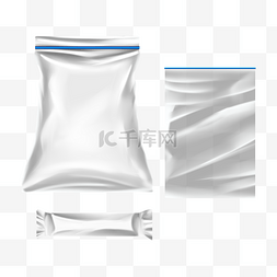 乳酸小口袋图片_塑料袋样机写实物品密封袋