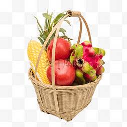 野餐篮子蔬果