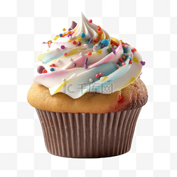 食物实拍图片_实拍纸杯蛋糕甜品甜点摄影图