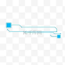 人名条姓名条边框图片_科技科技风电视线条字幕条