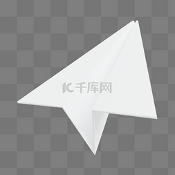 折纸海报样机图片_3DC4D立体折纸纸飞机