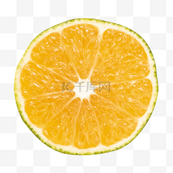 橘子皮图片_橘子绿皮橘切开