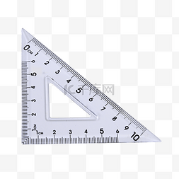 三角尺白色塑料测量