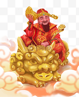 上古瑞兽貔貅纹身图片_财神爷貔貅贺年祥云