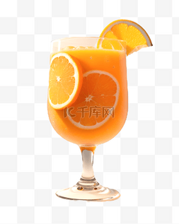 饮料果汁奶甜品橘子汁
