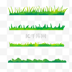 绿色花草草坪