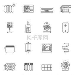 流量流量图标图片_加热和冷却大纲