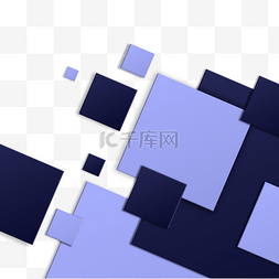 正方形阴影图片_抽象边框正方形方块边框
