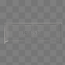 球场球门图片_C4D足球球门模型