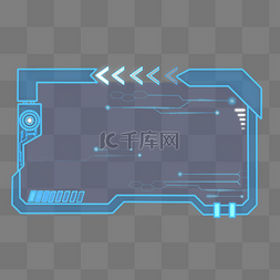 高科技数据边框