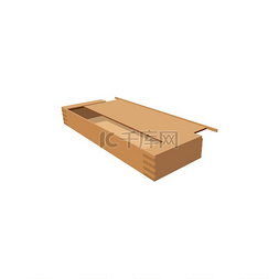 木质护套板条箱隔离矩形开口箱矢