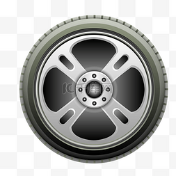 轮毂轮胎图片_黑色车胎轮胎