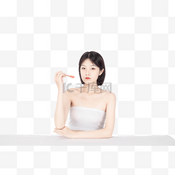 打扮的美女图片_化妆的美女