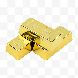 金属黄色股票金条
