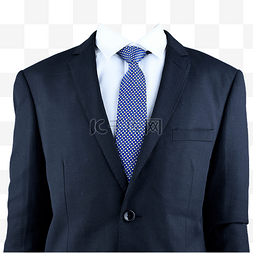 西装西装黑领带图片_半身黑西装白衬衫有领带摄影图