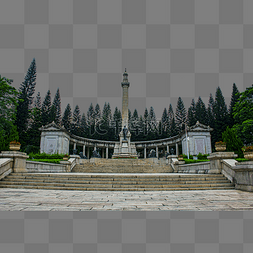 烈士纪念碑图片_抗战十九路军烈士陵园纪念碑