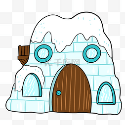 童话雪屋小屋
