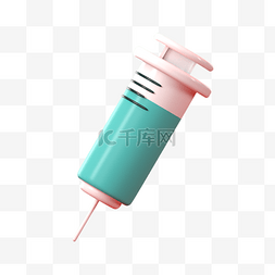 植入器械图片_3DC4D立体医疗针筒针管