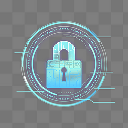 子锁图片_科技安全防护锁子