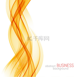 火焰的背景设计图片_彩色波设计元素摘要