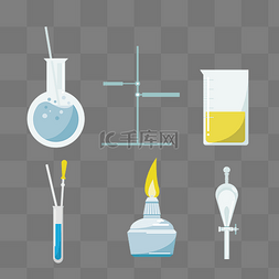 空圆底烧瓶图片_化学实验图标
