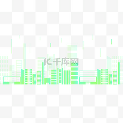 智能城市图片_科技城市绿色大楼