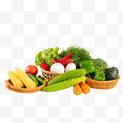 蔬菜红萝卜图片_果蔬茴香苦瓜玉米果蔬组合