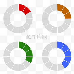 页面等待图标标签圆形进度条