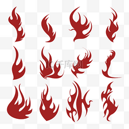 火焰纹图片_中式中国风传统古典火纹火焰火花