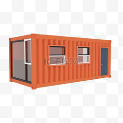 集装箱3d图片_3DC4D立体活动房房屋集装箱