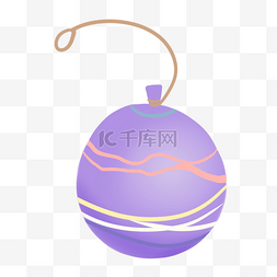 紫色日本夏日祭水風船